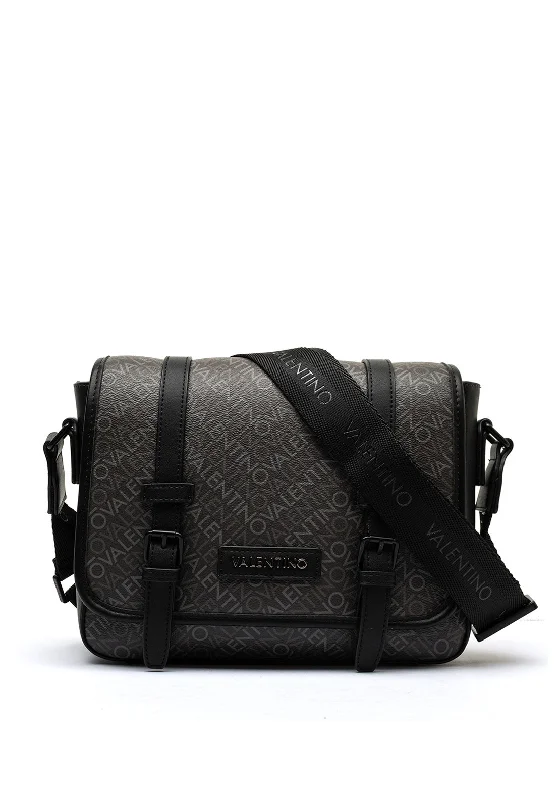 Affordable Bags For Budget Shoppers Valentino Tyrone Flap Over Crossbody Bag, Black Multi Elegant Bags With Limited Stock Available