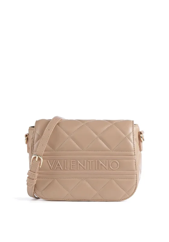 Valentino Ada Quilted Crossbody Bag, Beige Statement Bags At Unbelievable Discounts – Shop Today