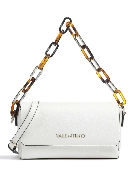 Sophisticated Style Offers Valentino Bercy Folded Faux Leather Shoulder Bag, White Statement Bags, Shop Today