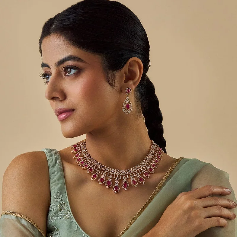 Glamorous Jewelry, Glamorous Deals – Shop Now Zircon Necklace 177075