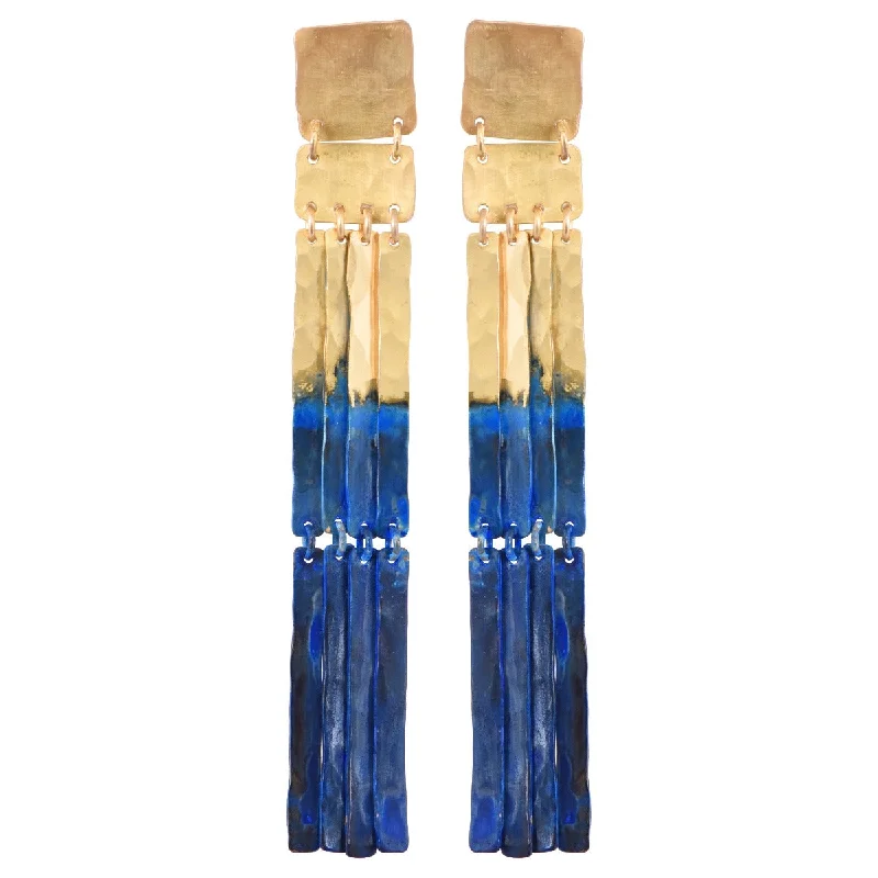 Luxury Jewelry Clearance – Shop Premium Styles Now Navy Padme Earrings
