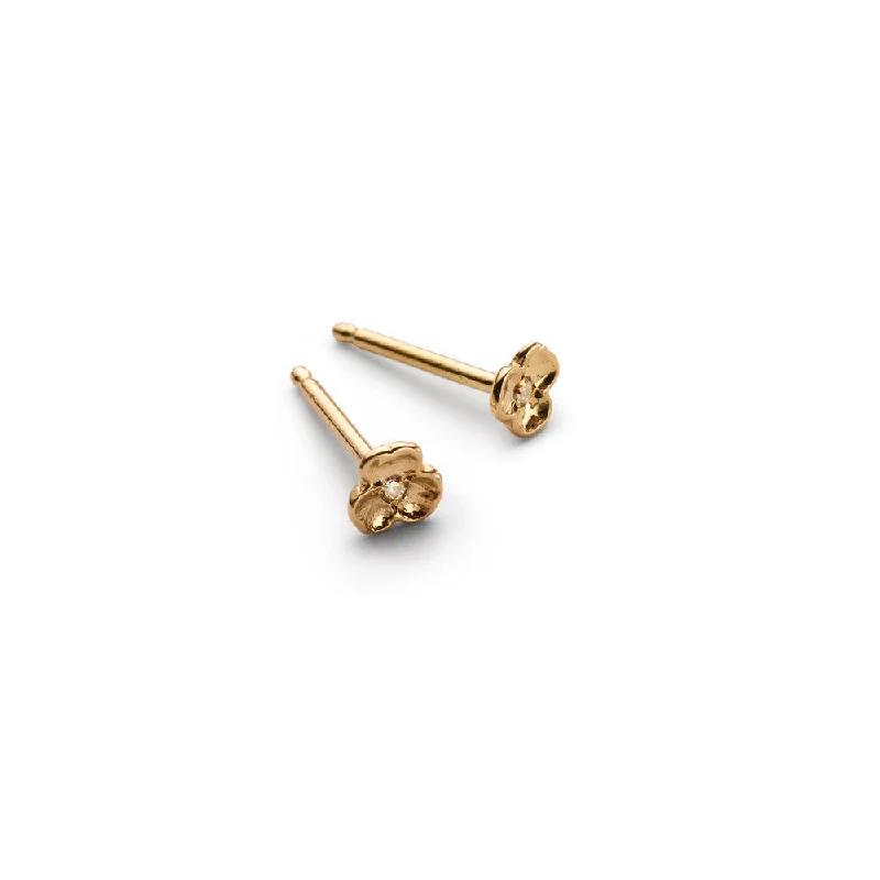Upgrade Your Jewelry Collection For Less Pansy Studs