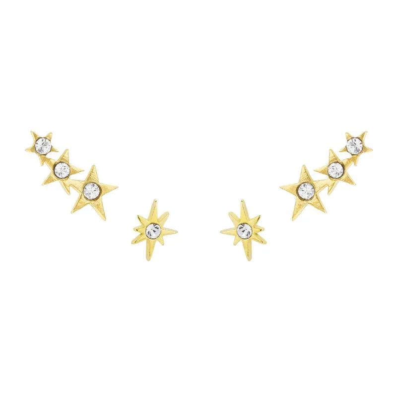 Elegant Necklaces And Bracelets At Limited-Time Offers Starburst Earring Set