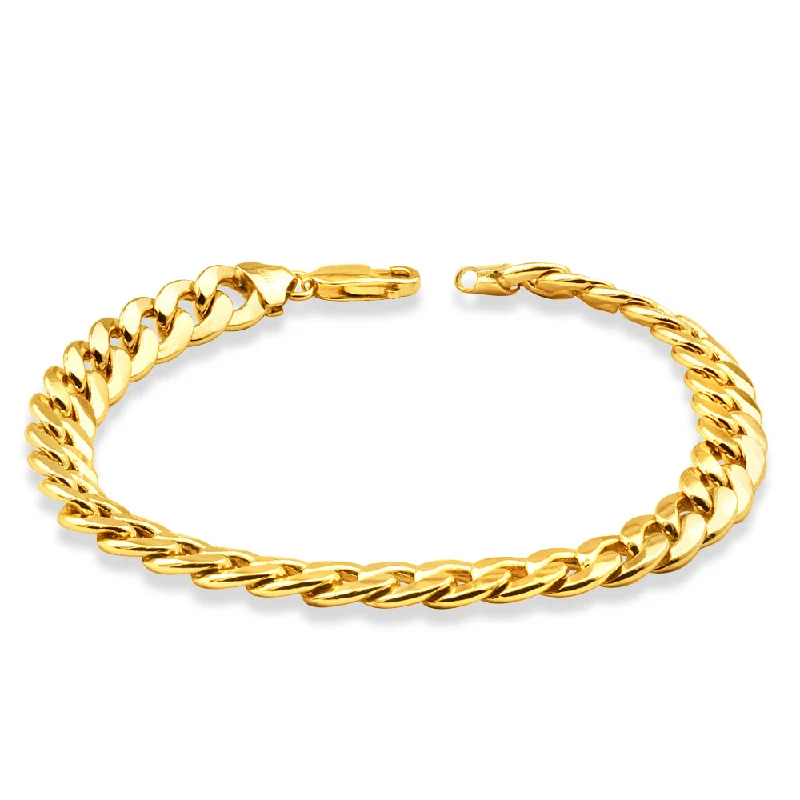 Dazzle With Discounts – Shop Jewelry On Sale 9ct Yellow Gold Copper Filled Curb Bracelet