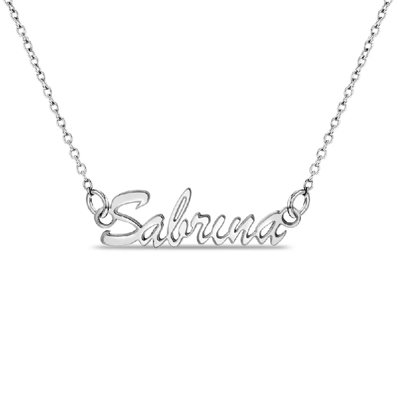 Elevate Your Jewelry Collection With Limited-Time Savings Frolic Custom Name Women's Necklace - Sterling Silver