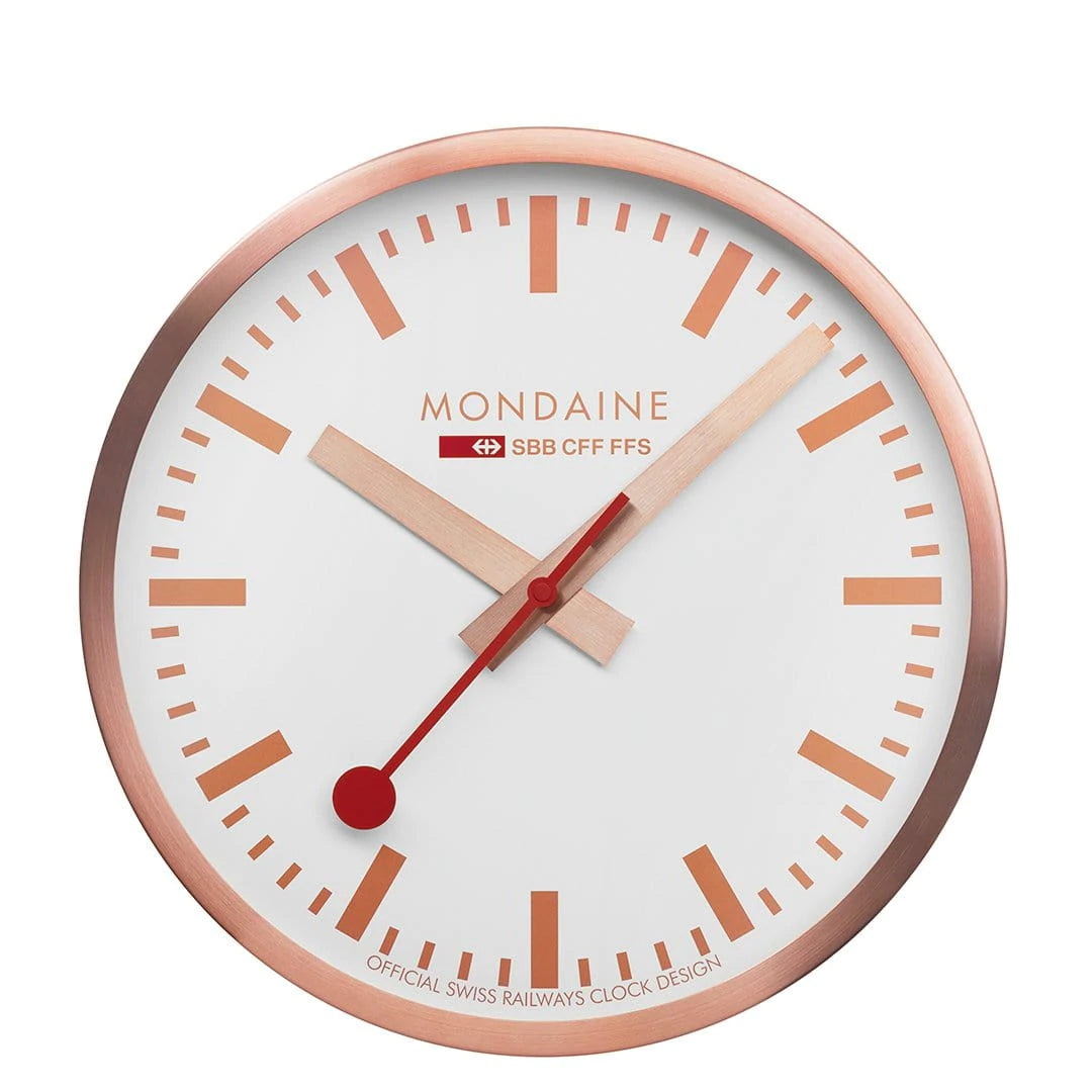 Handcrafted Jewelry Sale – Unique Designs At Low Prices Mondaine Official Swiss Railways Clock A990.CLOCK.18SBK