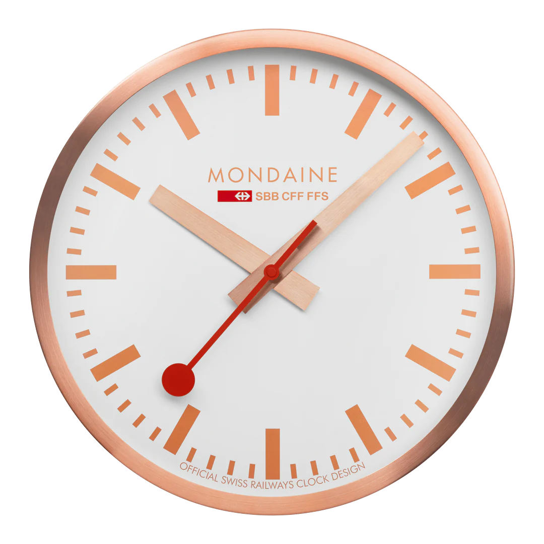 Chic, Trendy, And Affordable Jewelry Sale Mondaine Official Swiss Railways Wall Clock A995.CLOCK.17SBK