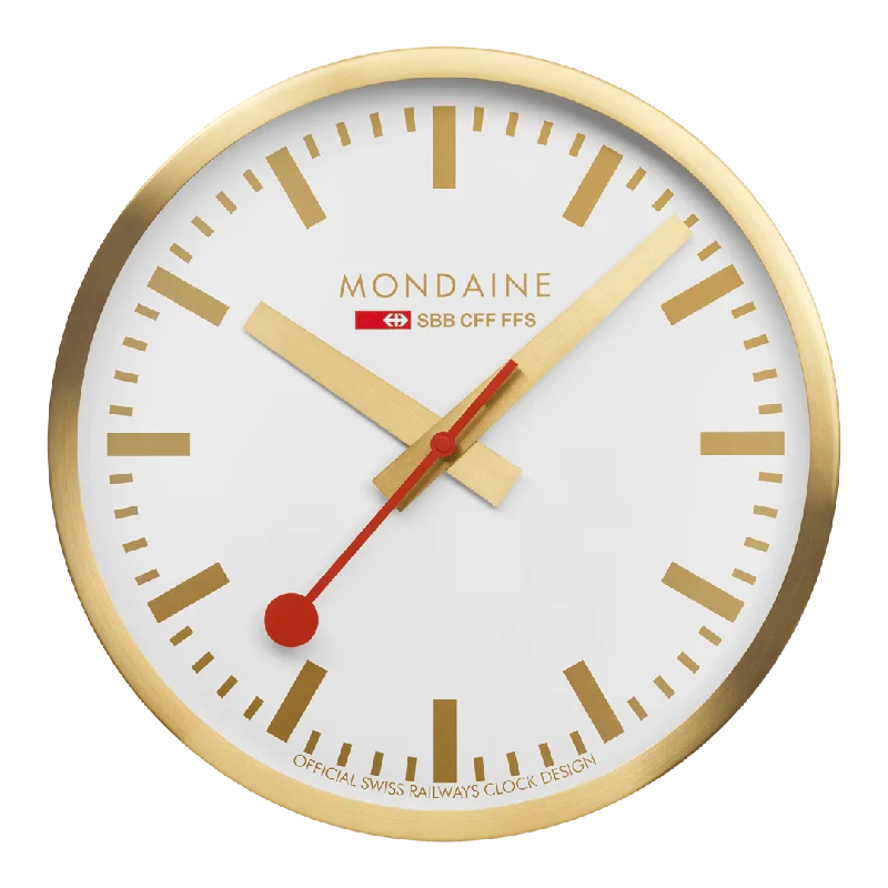 Buy More, Save More – Special Jewelry Discounts Mondaine Official Swiss Railways Wall Clock A995.CLOCK.17SBG