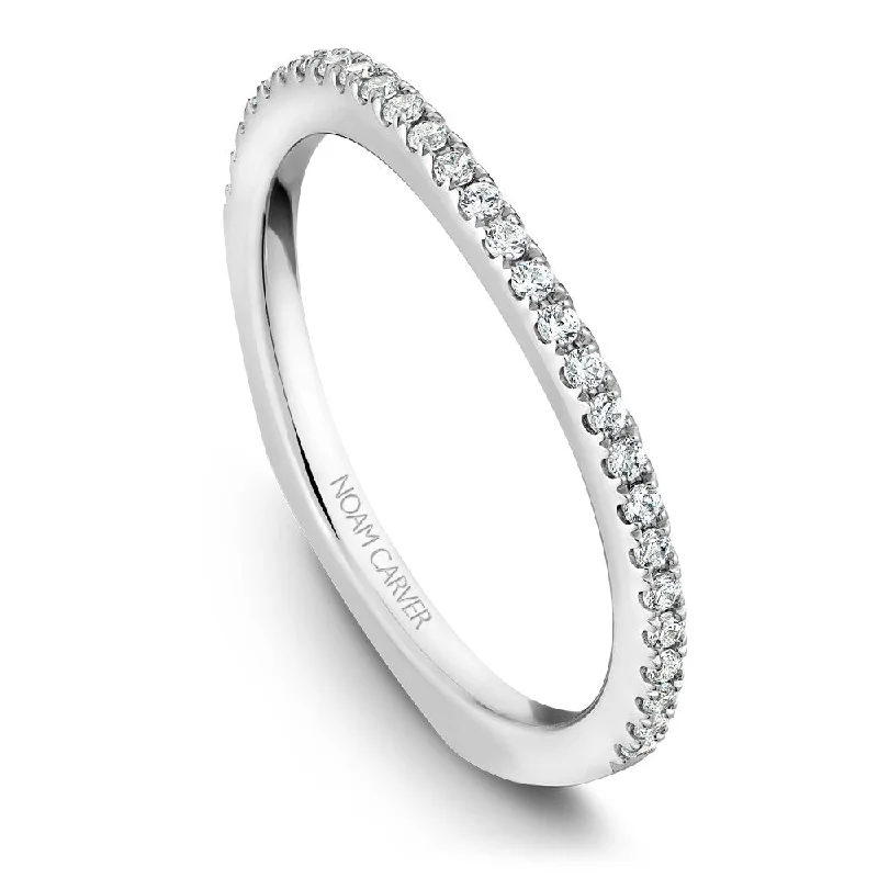 Elegant Jewelry Styles At Budget-Friendly Prices Noam Carver Diamond Wedding Band B001-03B