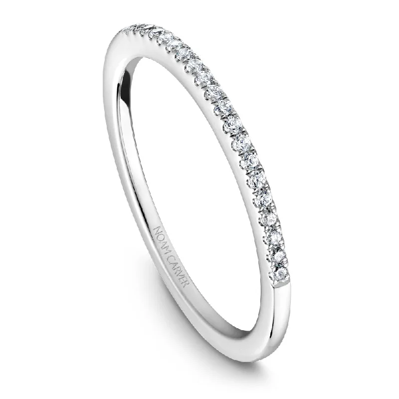 Handcrafted Beauty At Affordable Prices Noam Carver Diamond Wedding Band B094-02B