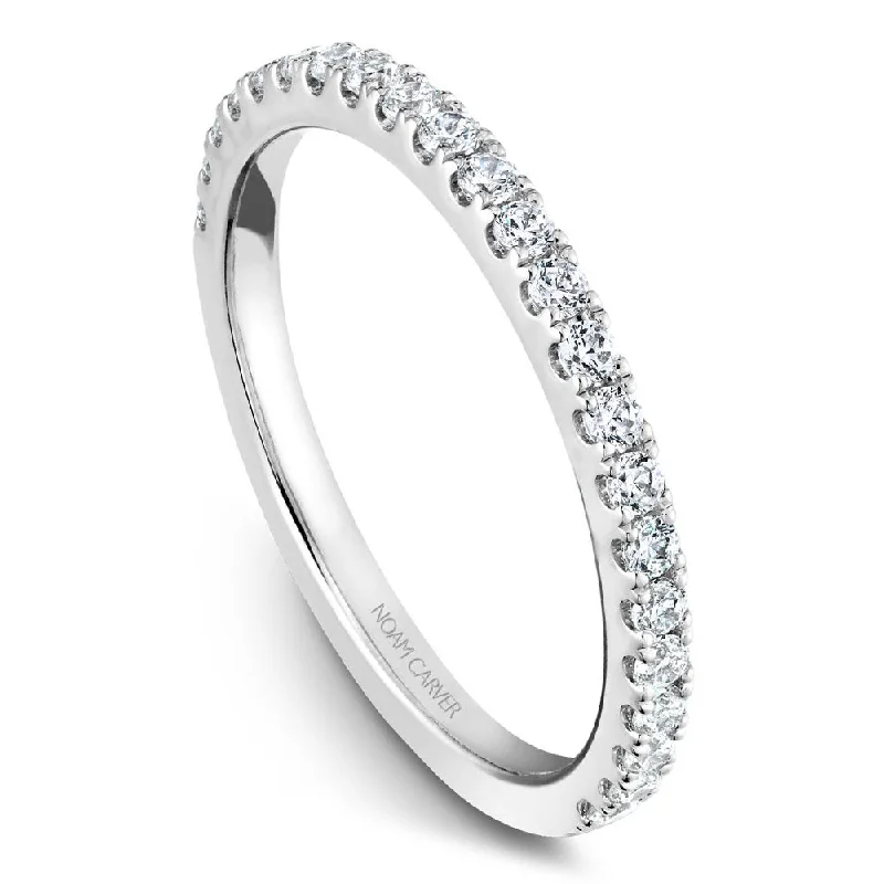 Don't Miss Out On Jaw-Dropping Jewelry Discounts Noam Carver Diamond Wedding Band B223-01B