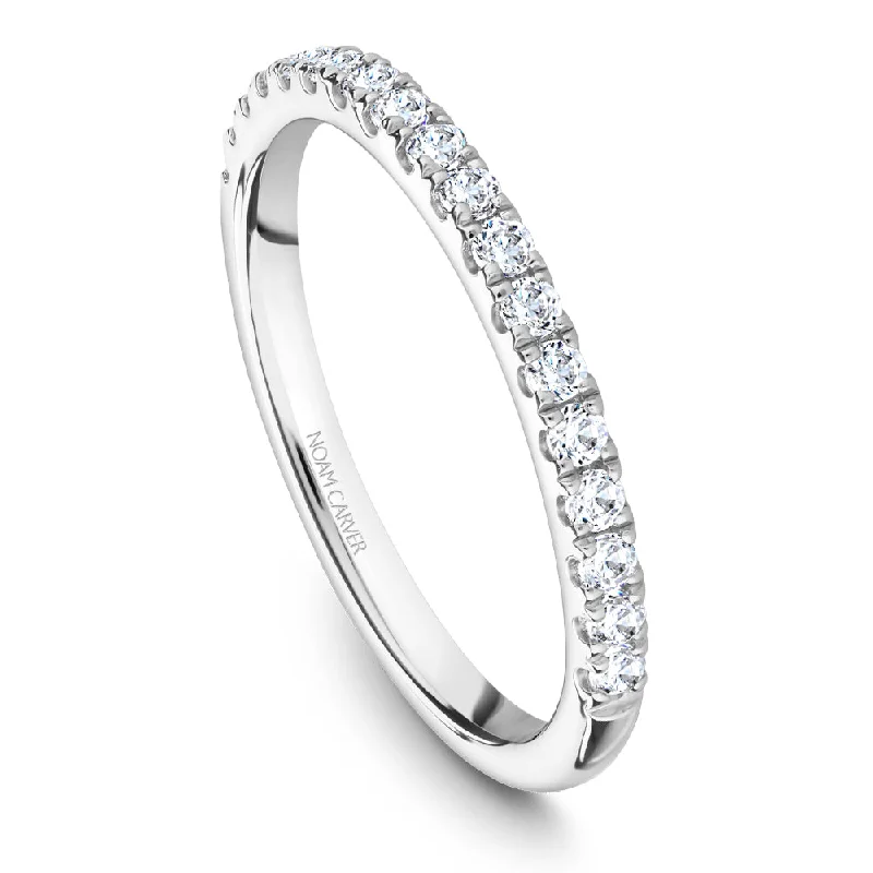 Stunning Jewelry At Even More Stunning Prices Noam Carver Diamond Wedding Band B238-02B