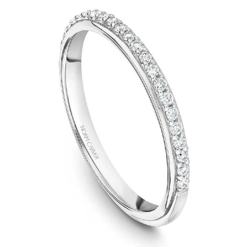 Don't Miss These Dazzling Jewelry Discounts Noam Carver Diamond Wedding Band B268-01B