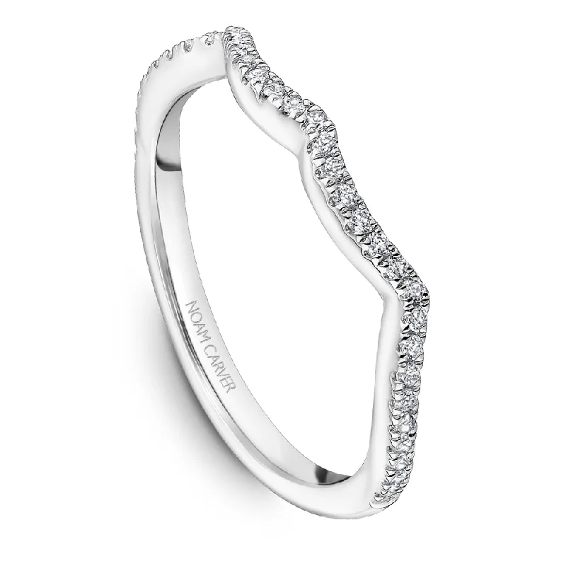 Flash Sale On Elegant Jewelry – Don't Miss Out Noam Carver Diamond Wedding Band B375-01B