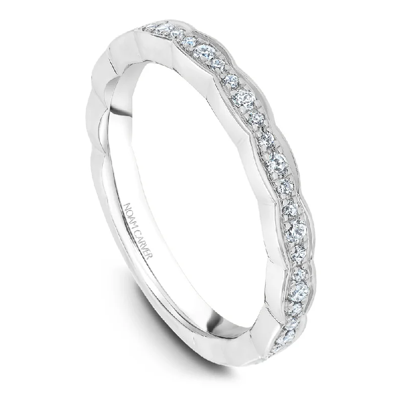 Timeless Elegance Now At Special Discounts Noam Carver Diamond Wedding Band R018-01B