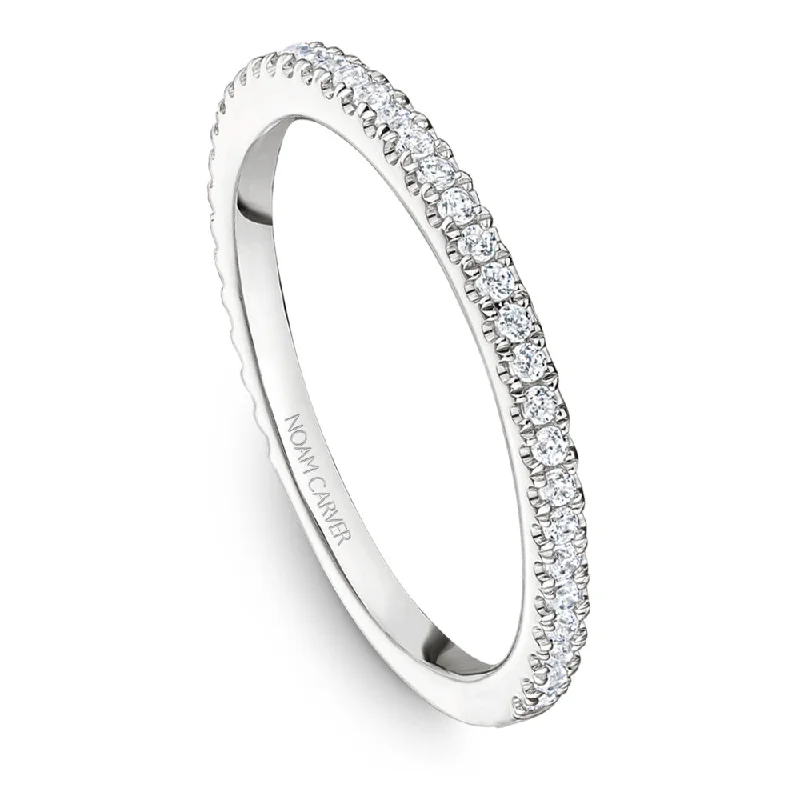 Luxury Meets Affordability – Jewelry Sale Live Now Noam Carver Diamond Wedding Band R057-02B