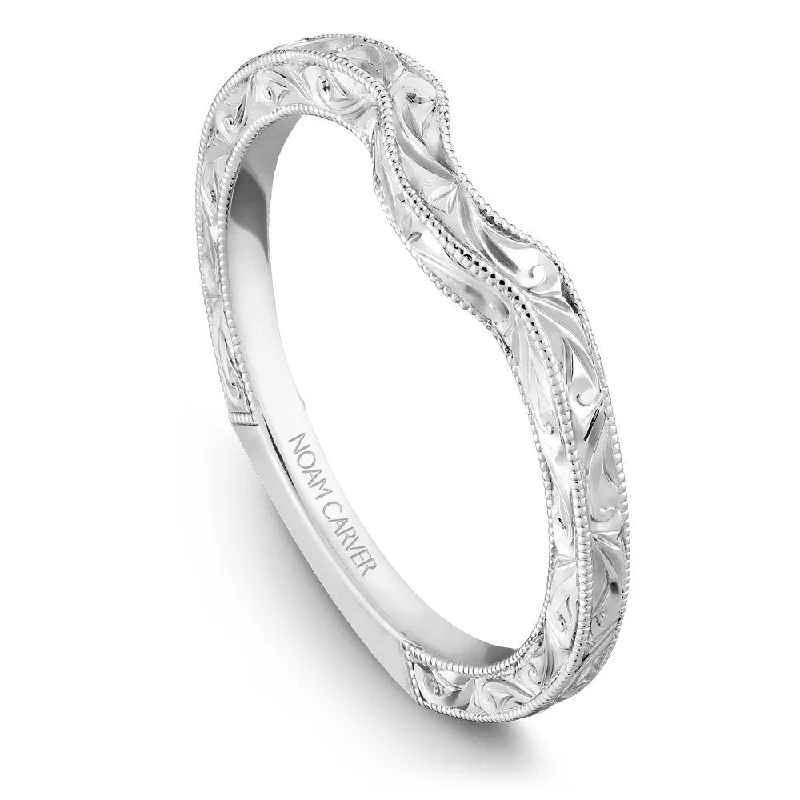 Accessorize For Less – Luxury Jewelry At Affordable Prices Noam Carver Hand Engraved Wedding Band B001-02EB