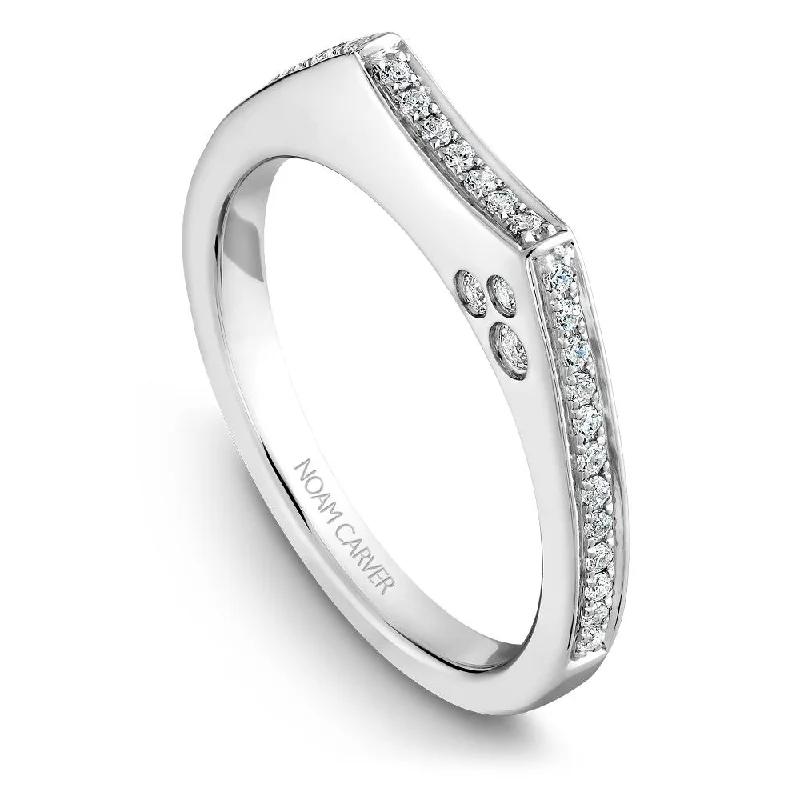 Once-A-Year Jewelry Sale – Grab Your Favorites Now Noam Carver Micro Pavé Diamond Wedding Band B016-01B