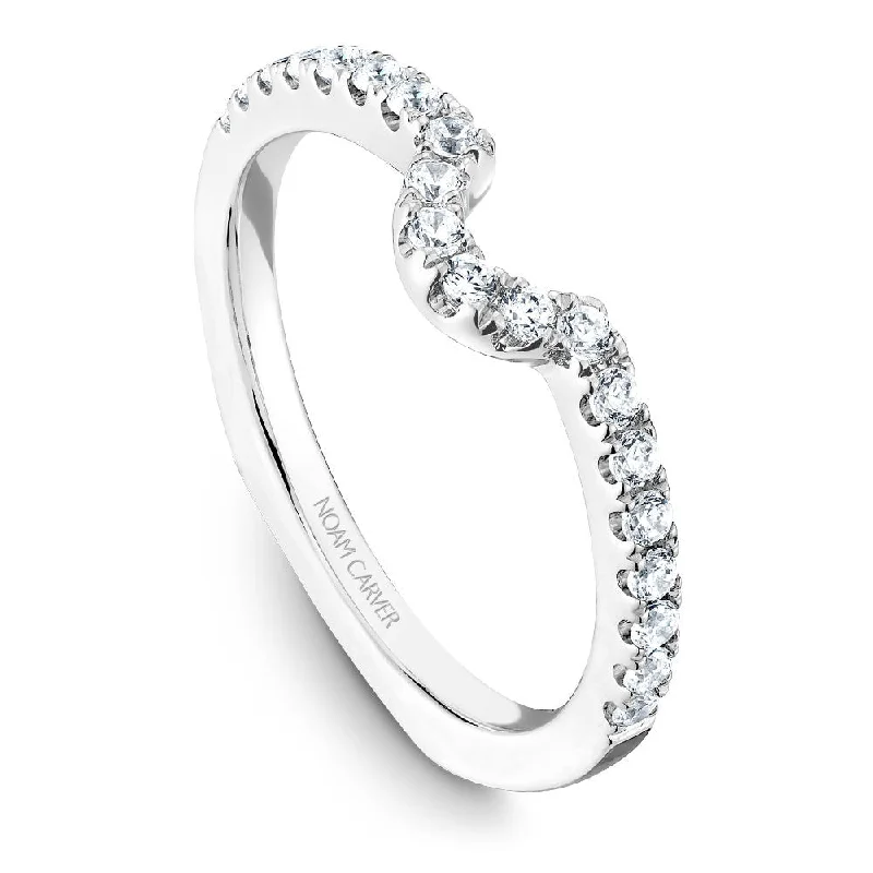 Elevate Your Jewelry Collection With Limited-Time Savings Noam Carver Prong Set Diamond Wedding Band B034-03B