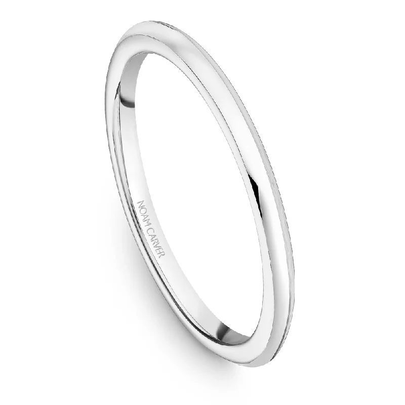 Limited Stock On Premium Jewelry At Low Prices Noam Carver Solitaire Wedding Band B143-17B