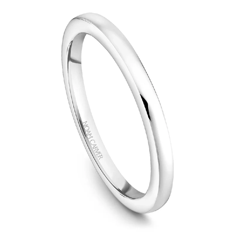 Trending Jewelry Now Available At Exclusive Prices Noam Carver Solitaire Wedding Band B504-01B