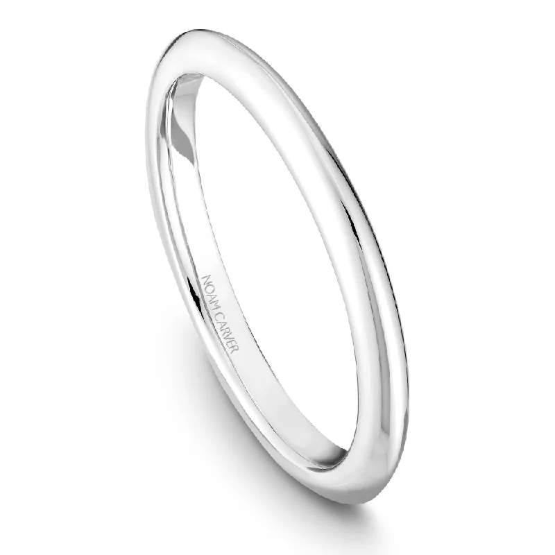 Holiday Jewelry Sale – Perfect Gifts At The Best Prices Noam Carver Solitaire Wedding Band R047-01B