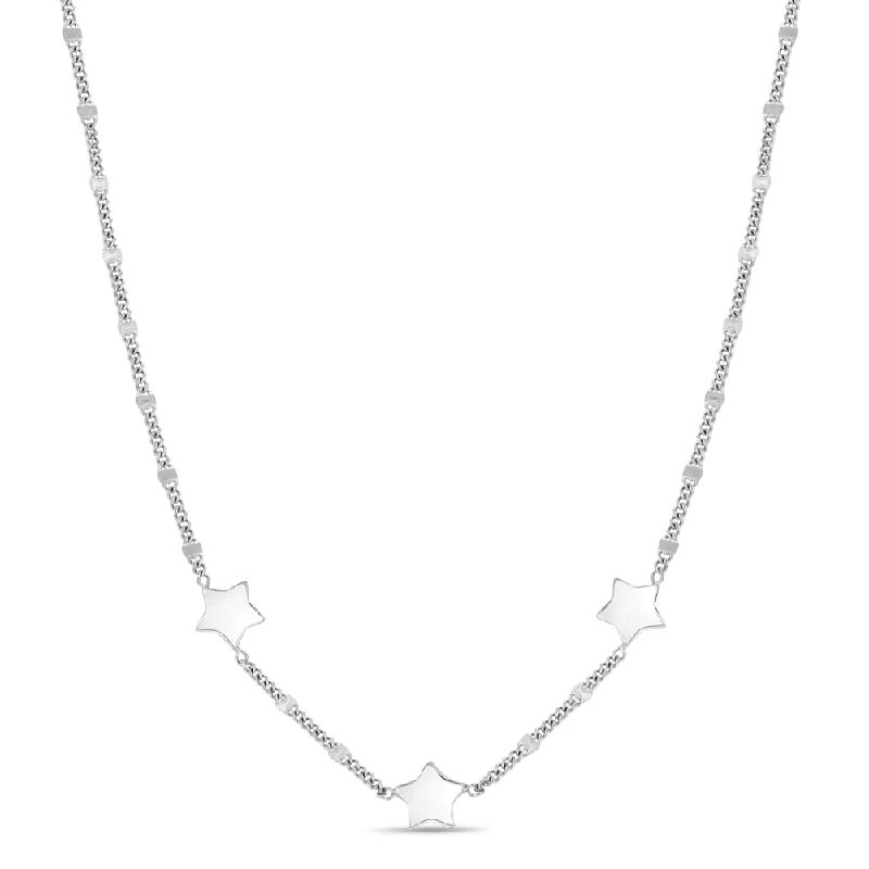 Discover Unique Jewelry With Special Limited-Time Offers Satellite Stars Women's Necklace - Sterling Silver