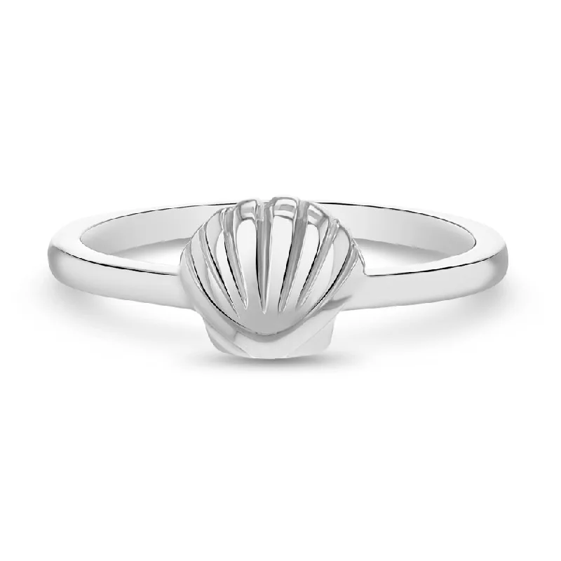 Shop Modern Jewelry Collections With Exclusive Discounts Shell Women's Ring - Sterling Silver