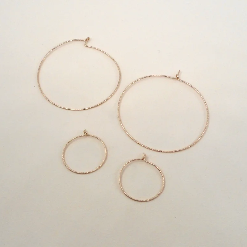 Waterproof Stainless Steel Jewelry For Lasting Beauty Sparkle Hoops Wholesale