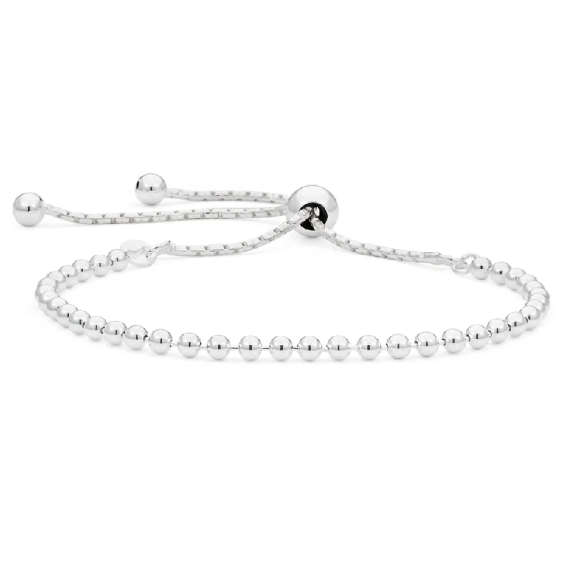 Jewelry Sale Alert – Shop Timeless Elegance Today Sterling Silver Mini Beads Adjustable Friendship Bracelet