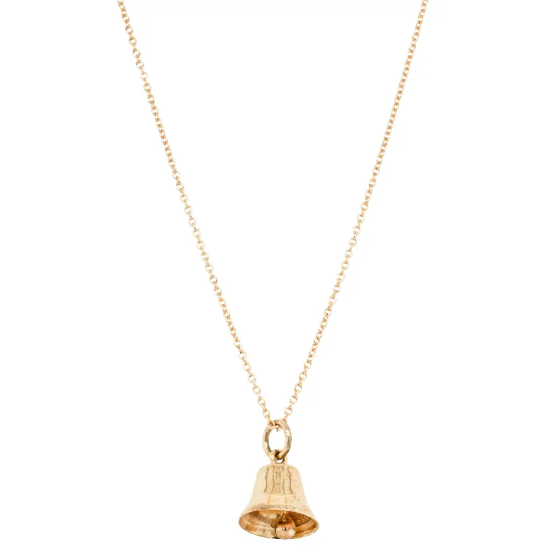 Dazzle With Discounts – Shop Jewelry On Sale Deja Vu 9ct Yellow Gold Bell Necklace